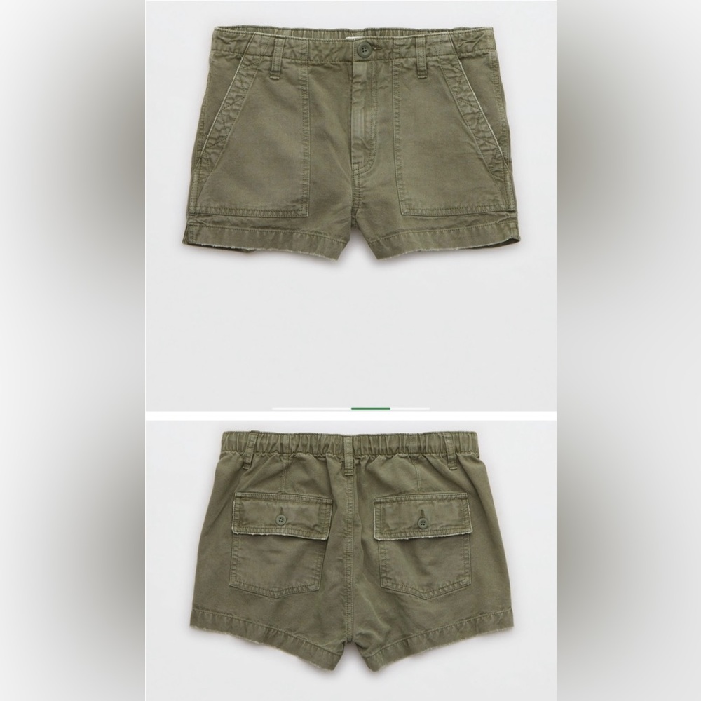 Aerie green shorts